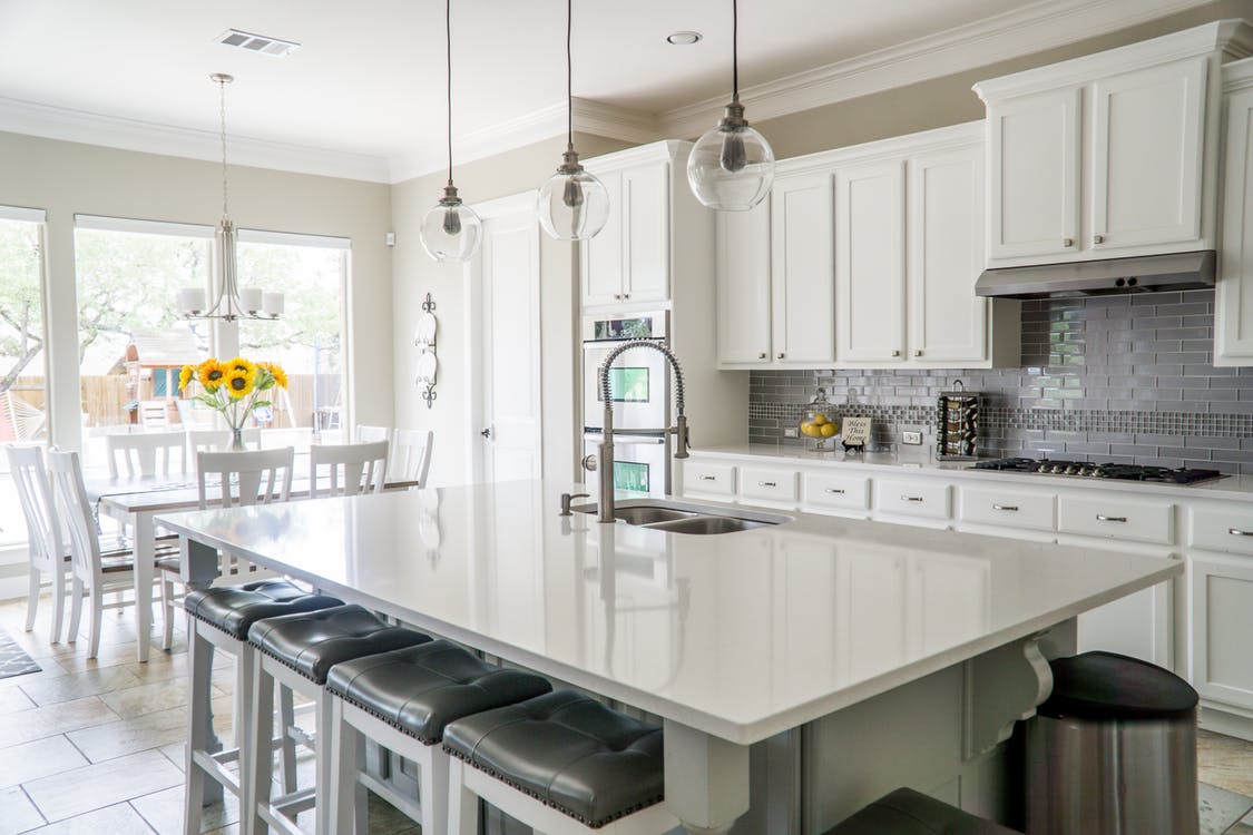 attractive kitchen
