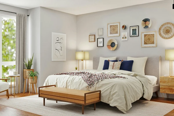 DIY bedroom makeover