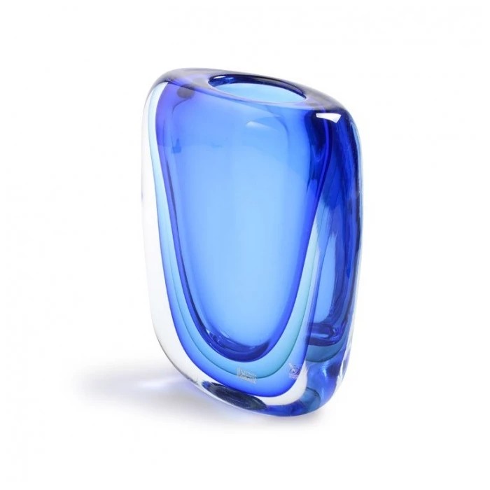 yourmurano.com blue round vase