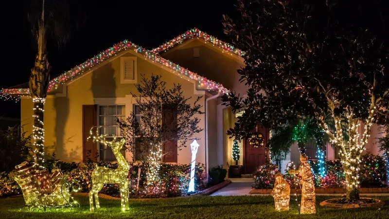 christmas house lights